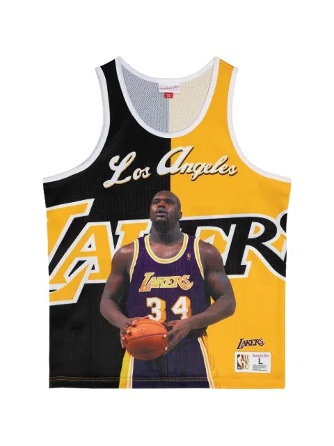 Mitchell & Ness camiseta de tirantes Lakers con motivo de jugador sublimado