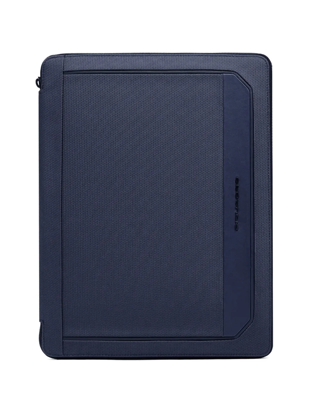 PIQUADRO leather-trimmed notepad holder - Blu