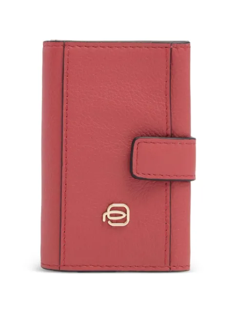 PIQUADRO leather pop-up cardholder