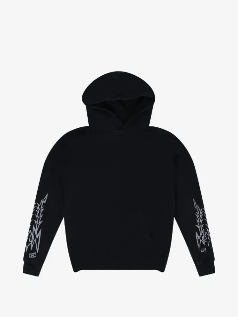 RHUDE hoodie Paradise à imprimé graphique