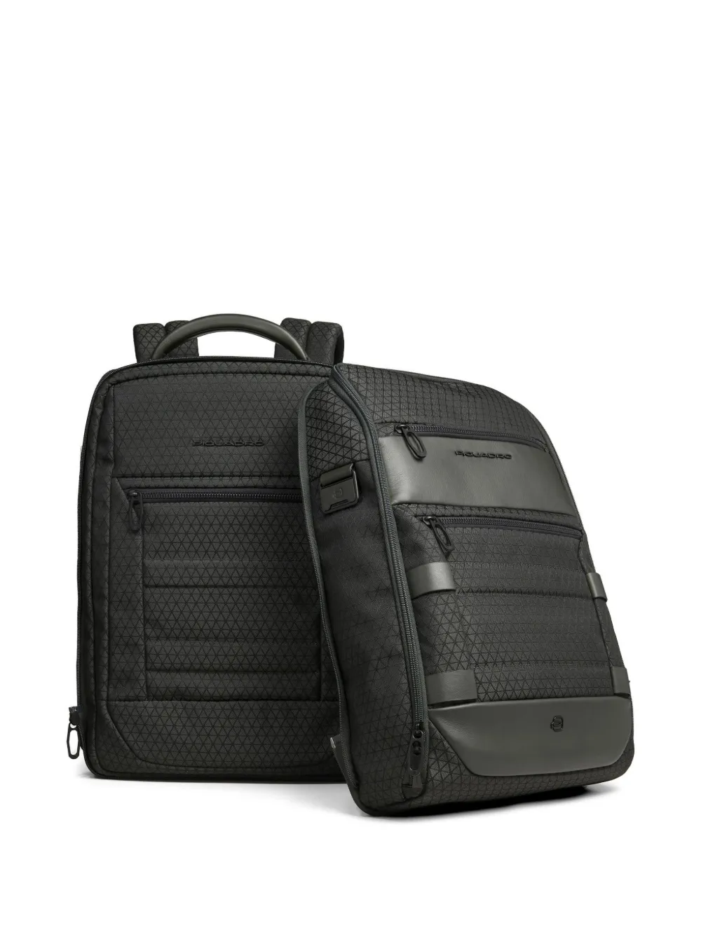 PIQUADRO Modular 2-in-1 rugzak Zwart