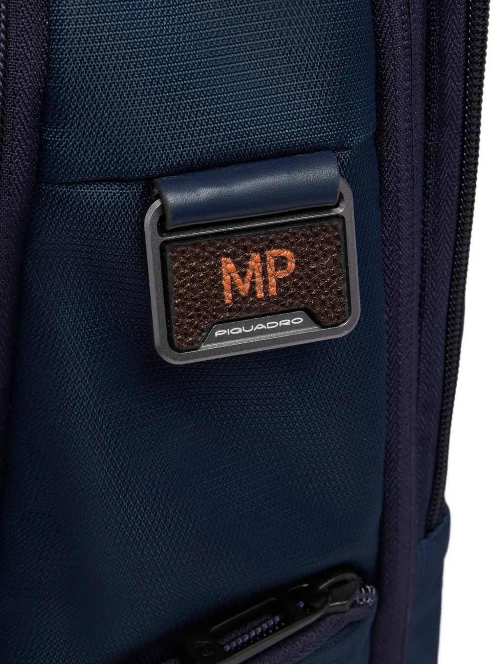 PIQUADRO Uitbreidbare laptop rugzak Blauw