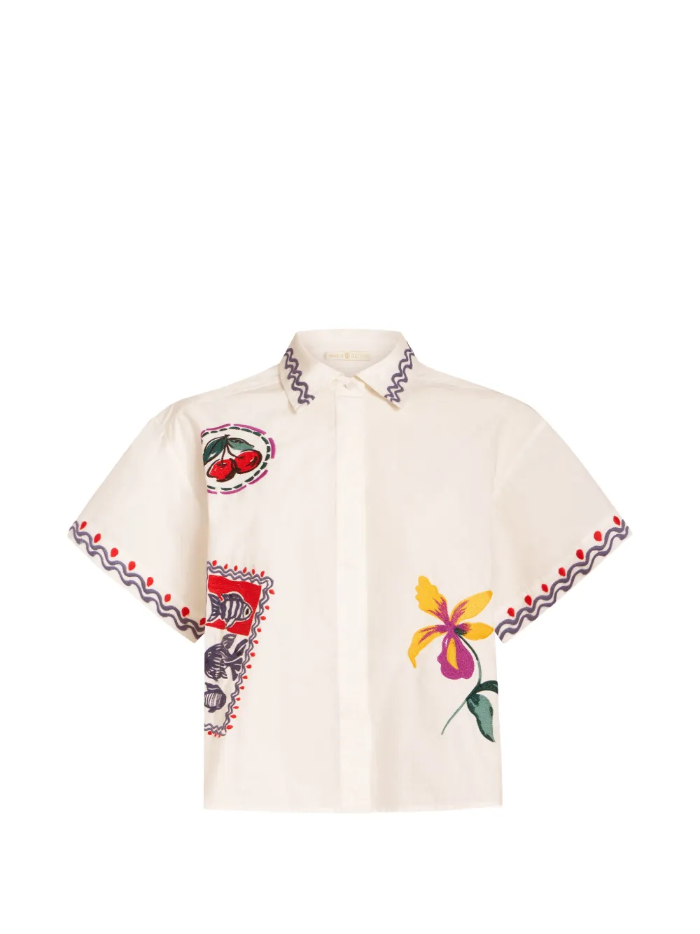 Marie Oliver Sammy shirt - Bianco