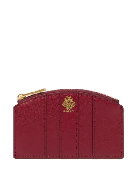 Bally logo-print leather coin purse