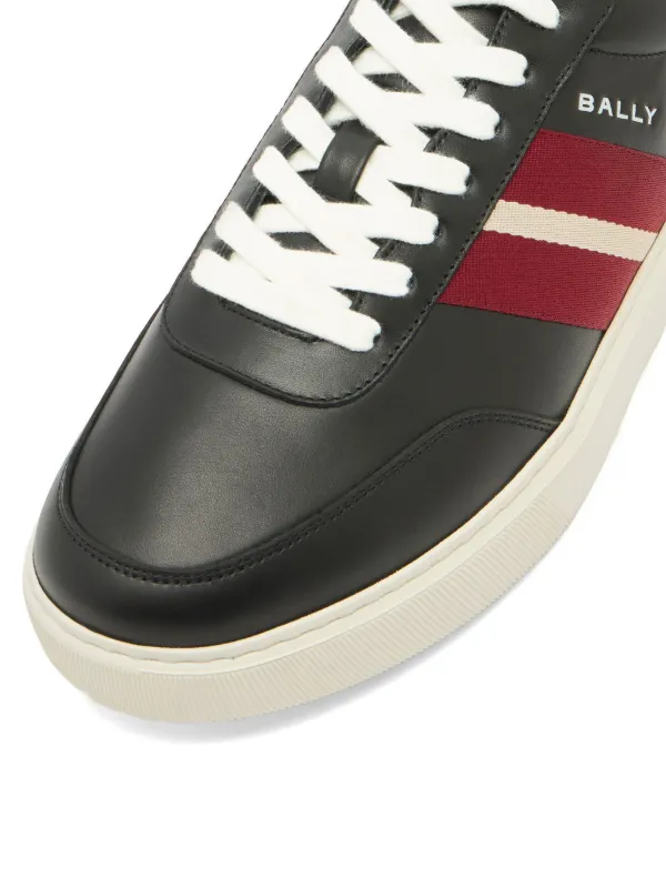 Bally Lift ストライプ スニーカー | ブラック | FARFETCH JP
