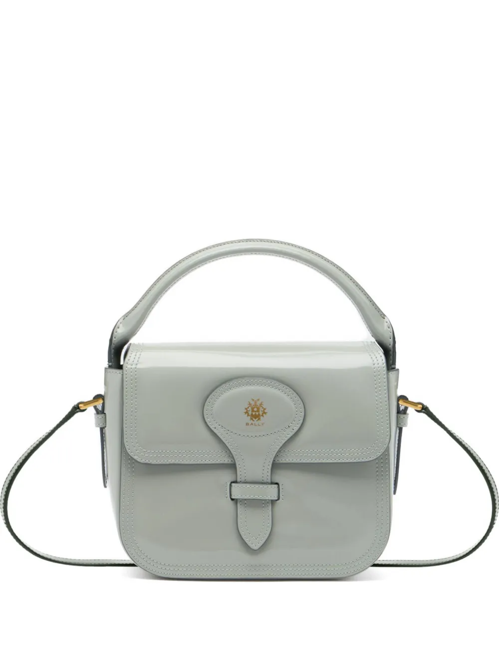 Bally Beckett leather shoulder bag - Grau