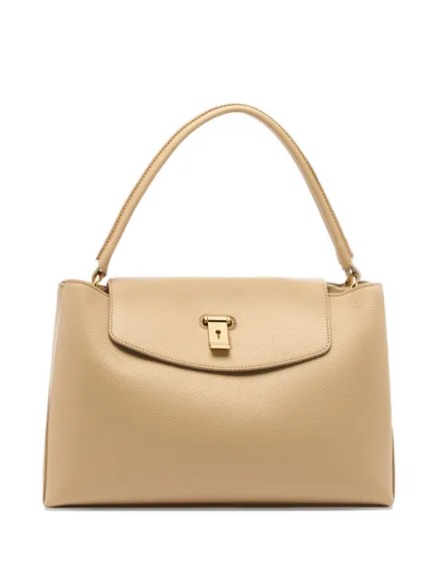 Bally Lock Me top handle shoulder bag