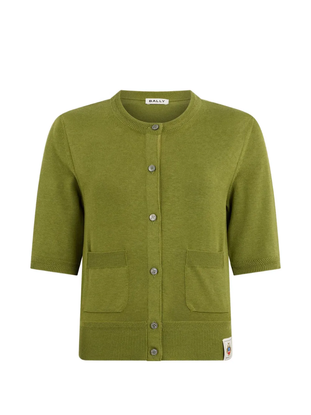 Bally short-sleeve cardigan - Verde