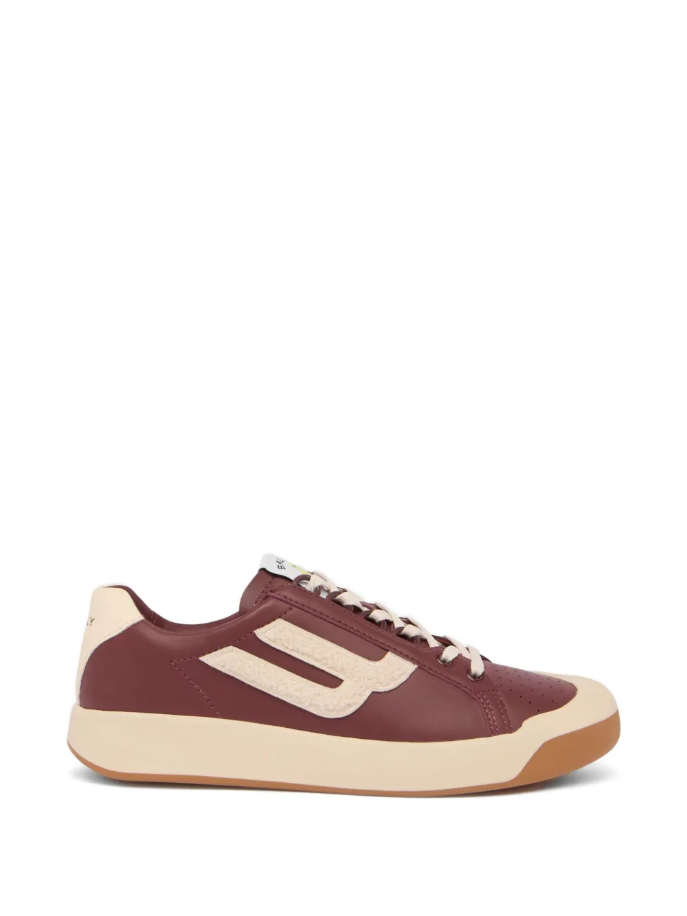 Bally Tennis Collection leather sneakers Rood