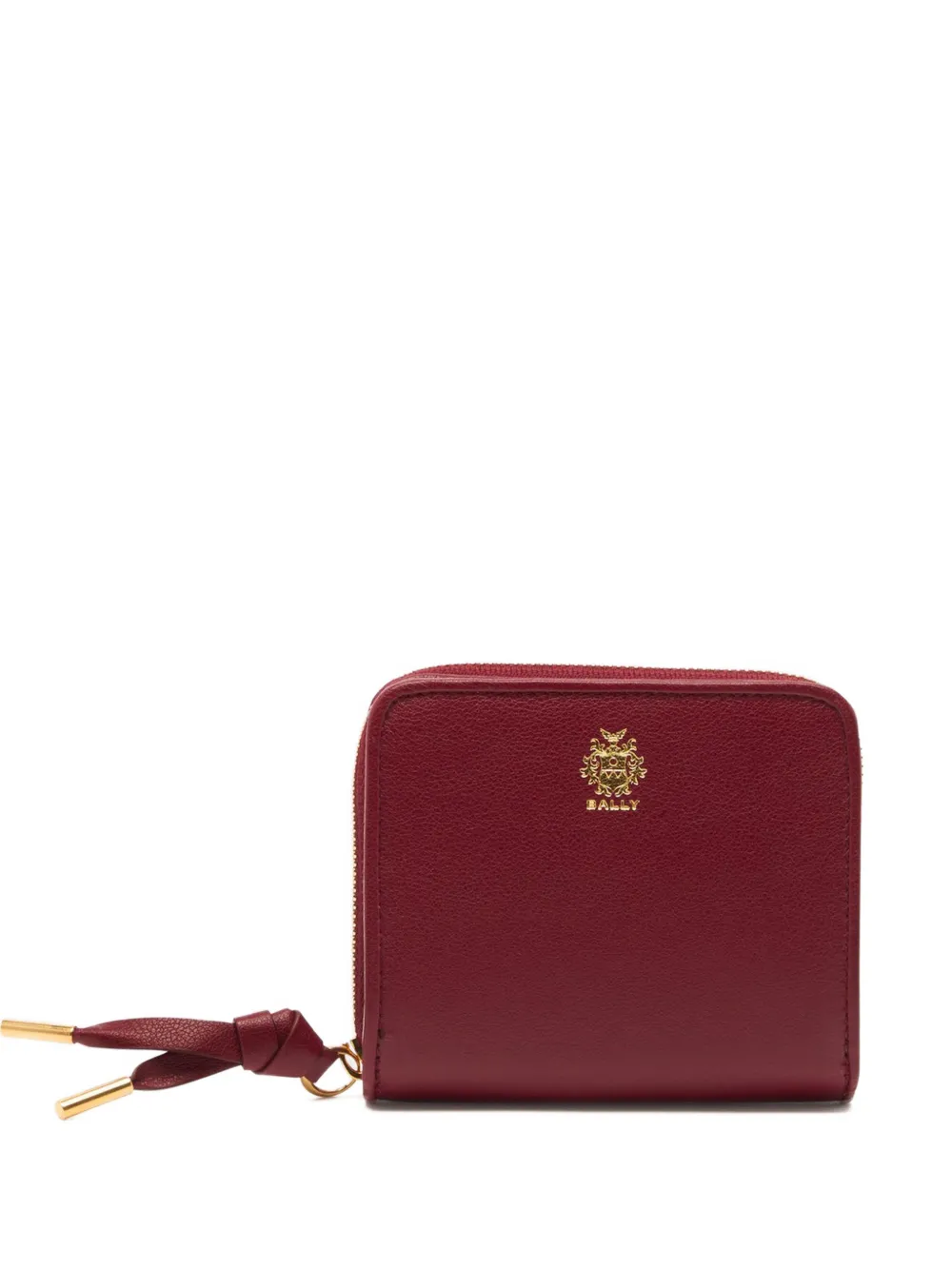 Bally Essential logo-print coin purse - Rosso