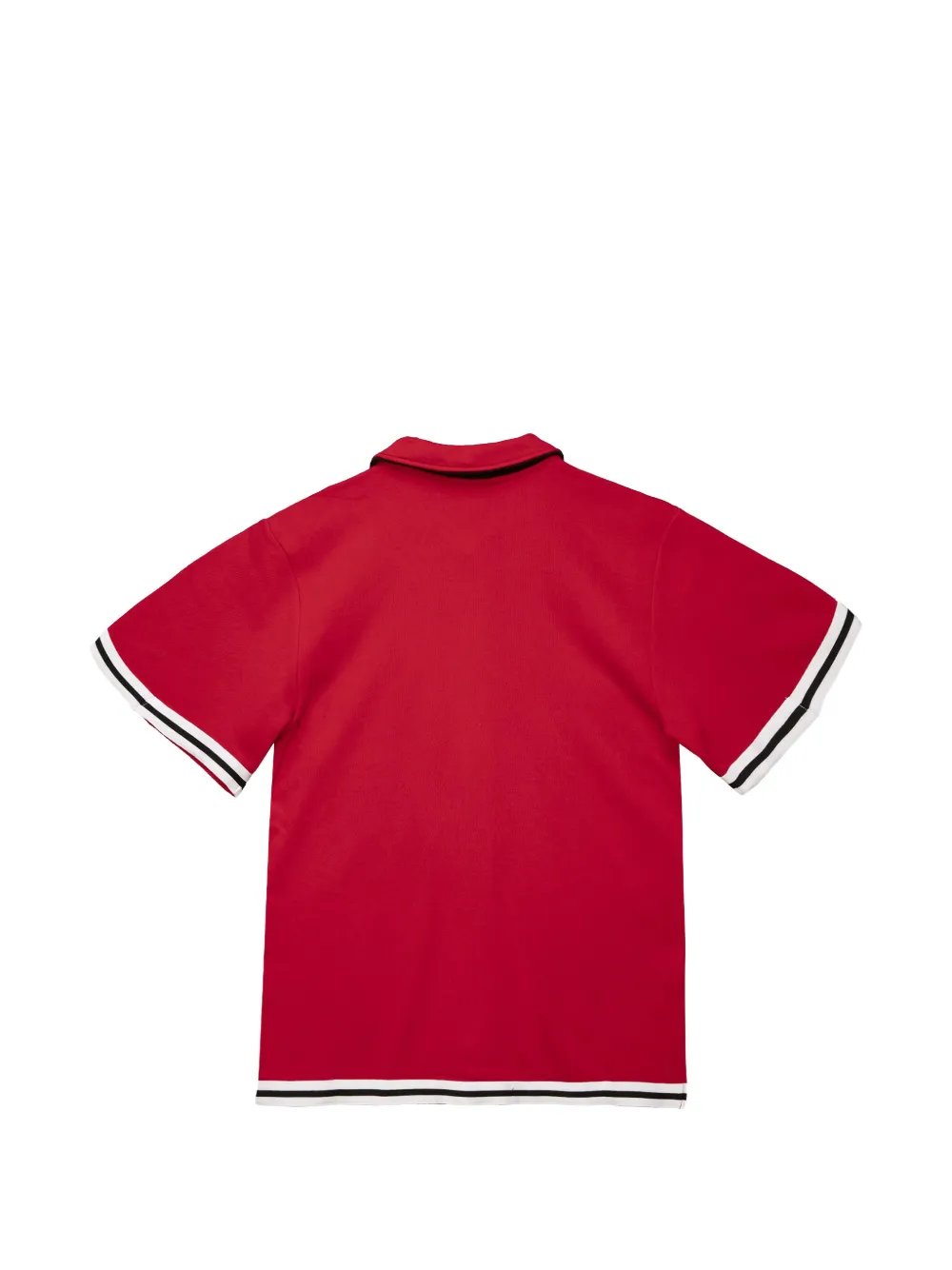Mitchell & Ness Chicago Bulls French Terry poloshirt Rood