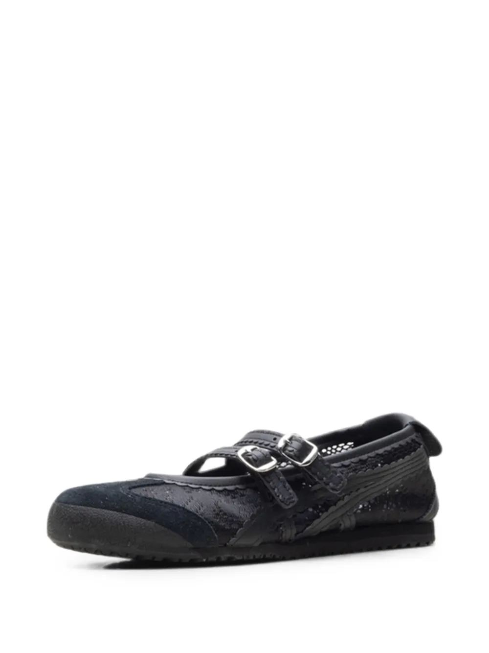 Onitsuka Tiger Mexico 66 buckle-fastening sneakers Zwart