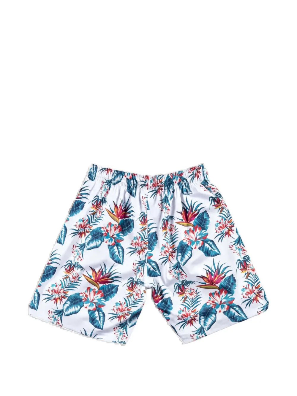 Mitchell & Ness x NBA 1991 New York Knicks Swingman floral-print shorts Wit