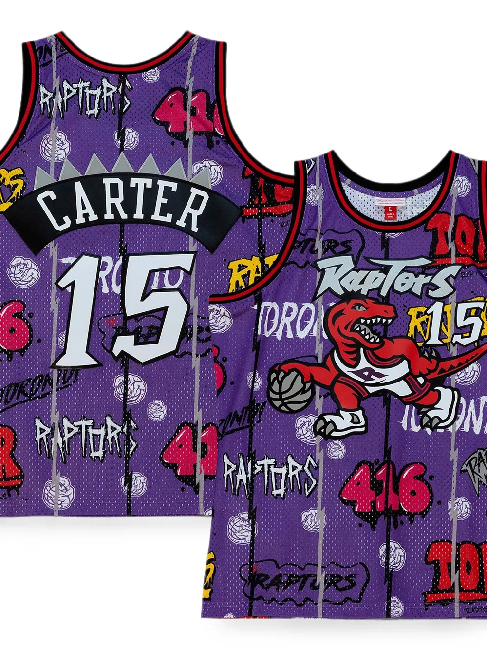 Mitchell & Ness Slap Sticker Swingman vest Paars