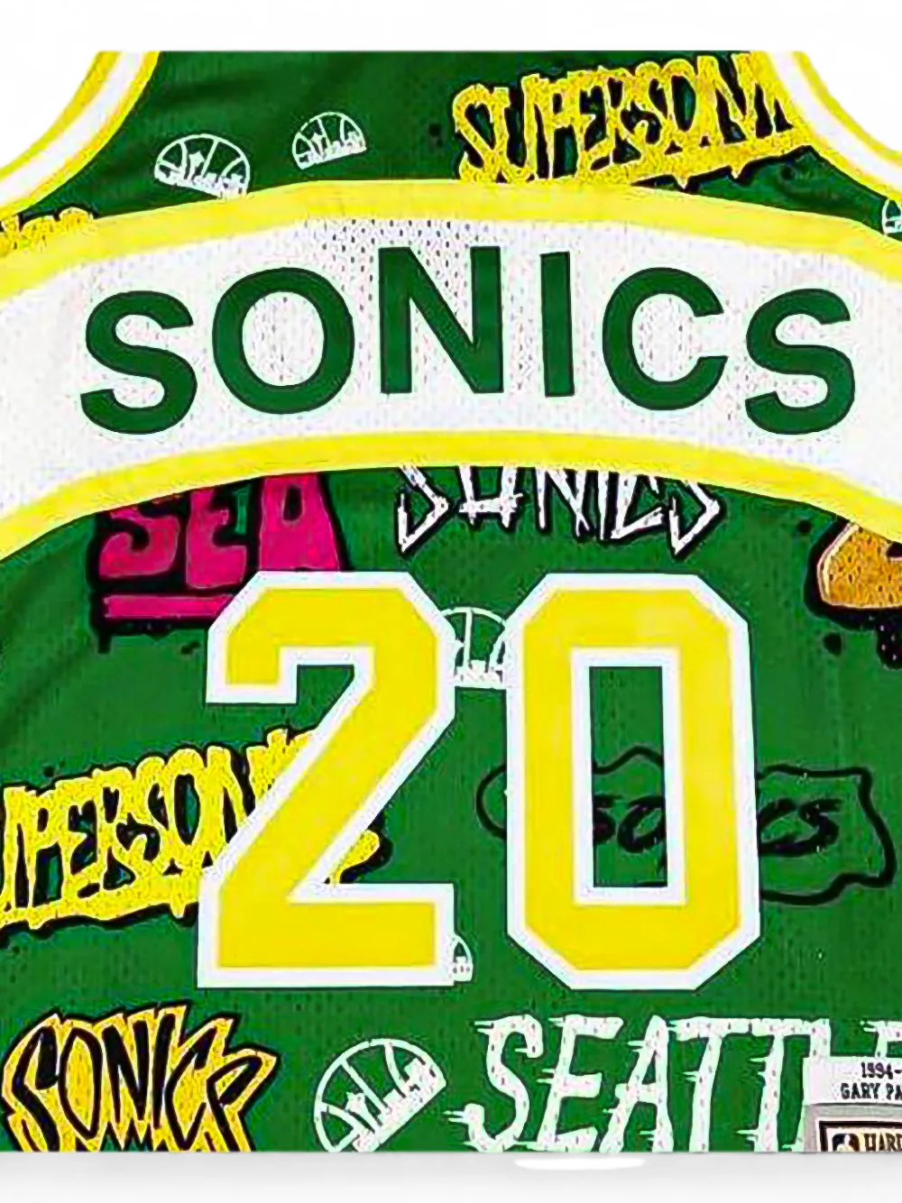 Mitchell & Ness Slap Sticker Swingman vest Groen