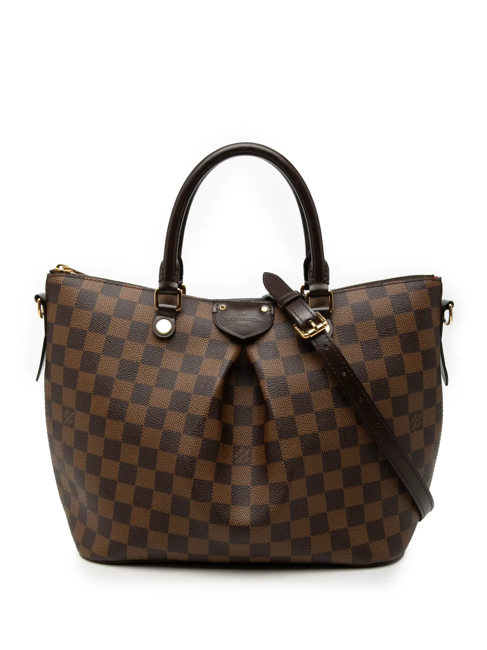 Louis Vuitton Pre-Owned 2018 Damier Ebene Siena MM satchel - Marrone