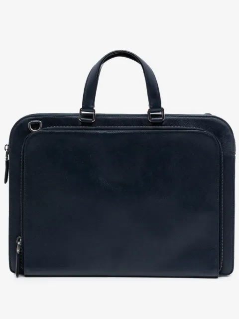 Prada Pre-Owned 2013-2026 Saffiano Briefcase business bag