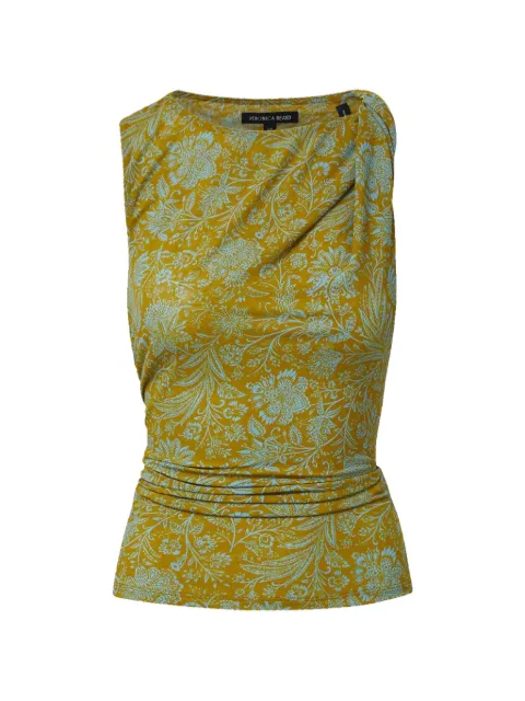 Veronica Beard top Otessa con estampado floral