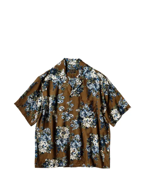 KAPITAL Maria Aloha floral-print shirt