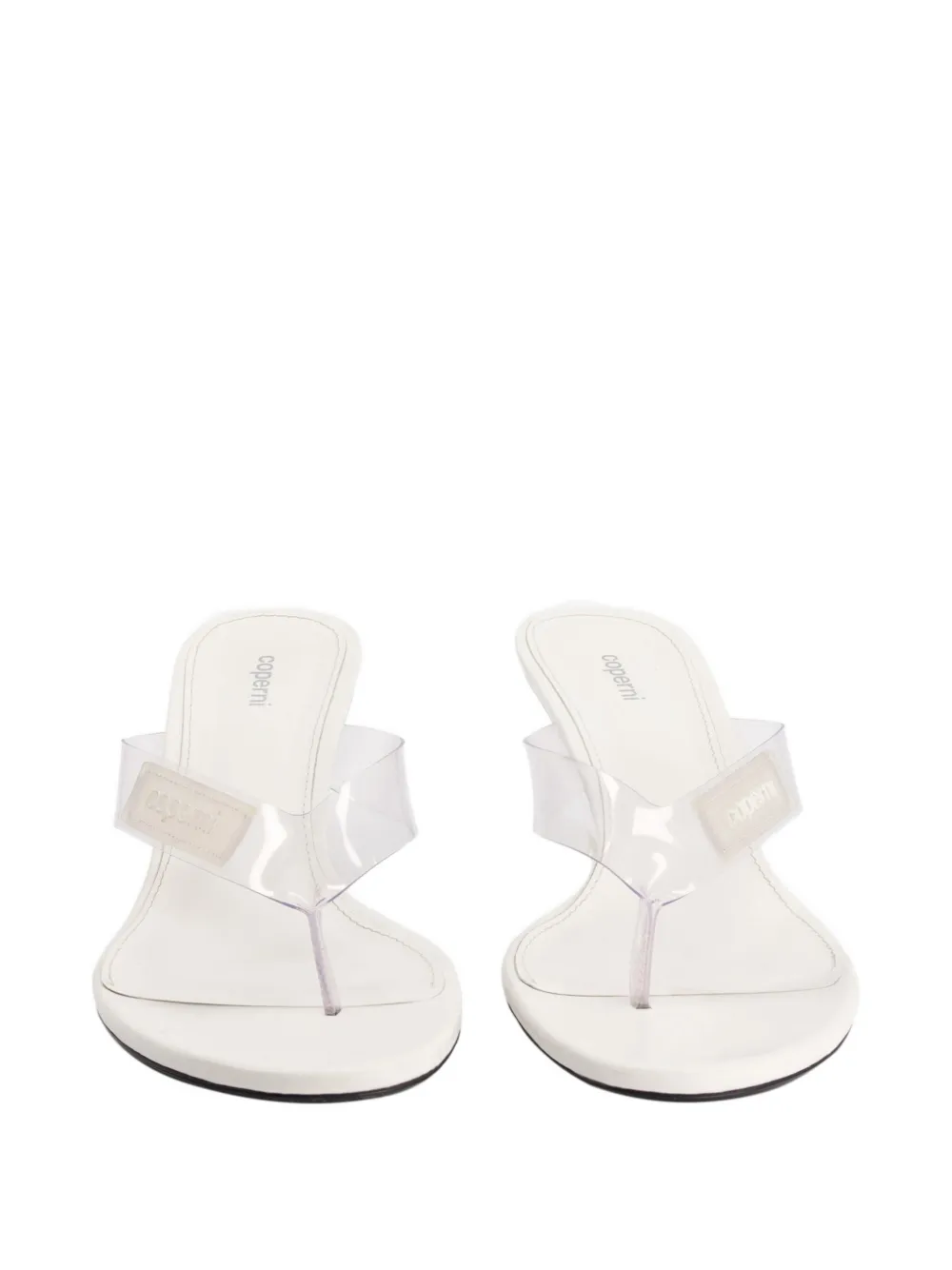 Coperni Lift sandalen met sleehak Wit
