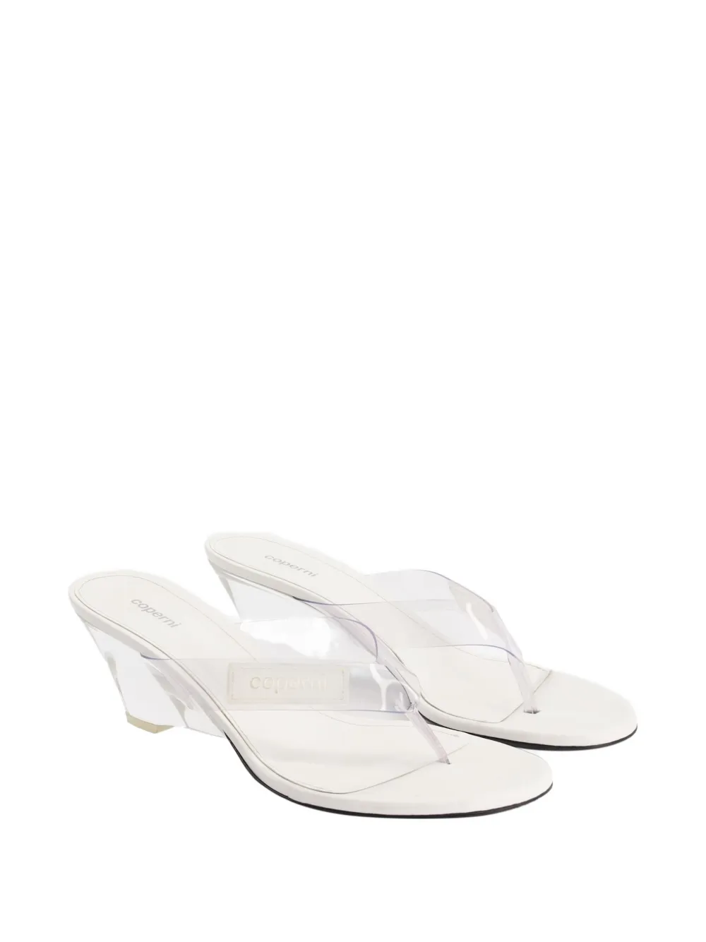 Coperni Lift sandalen met sleehak Wit