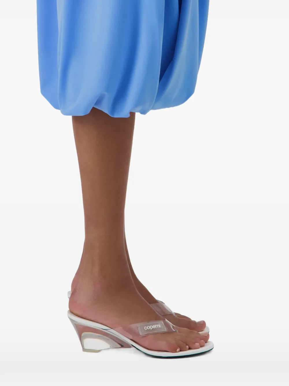 Coperni Lift sandalen met sleehak Wit