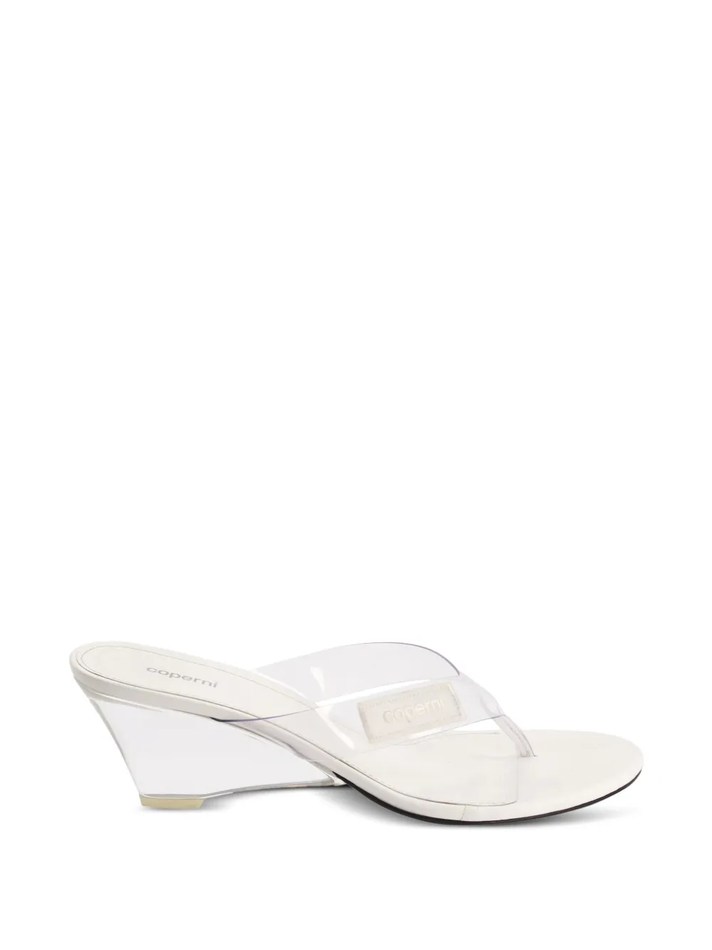Coperni Lift wedge sandals - Bianco