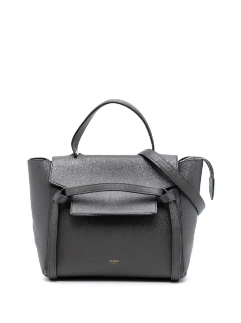 Celine Pre-Owned bolsa satchel micro de piel de becerro granulada 2000-2025