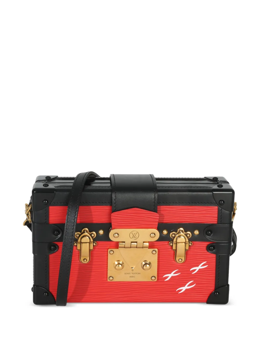 Louis Vuitton Pre-Owned 2016 Petite Malle Epi clutch bag - Rosso