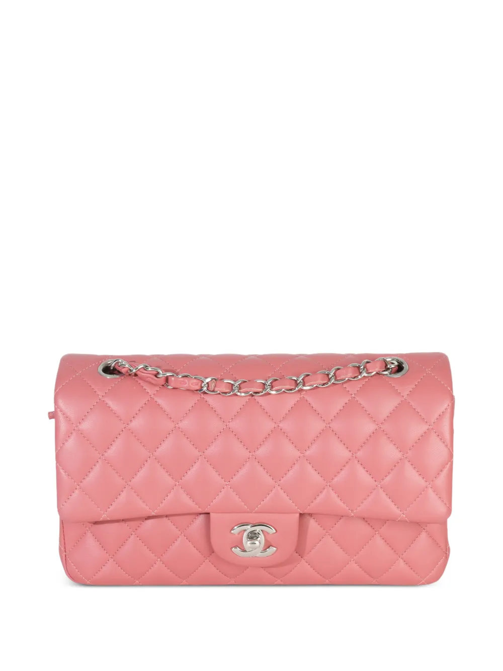 CHANEL Pre-Owned 2019 Double Flap shoulder bag - Rosa