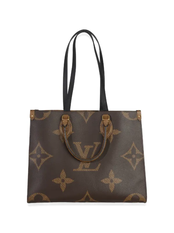 Louis Vuitton Pre-Owned MM OnTheGo Monogram Reverse Tote Bag