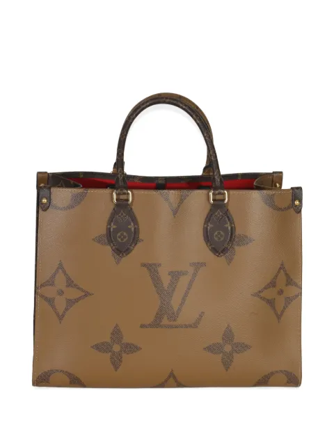 Louis Vuitton Pre-Owned MM OnTheGo Monogram Reverse tote bag