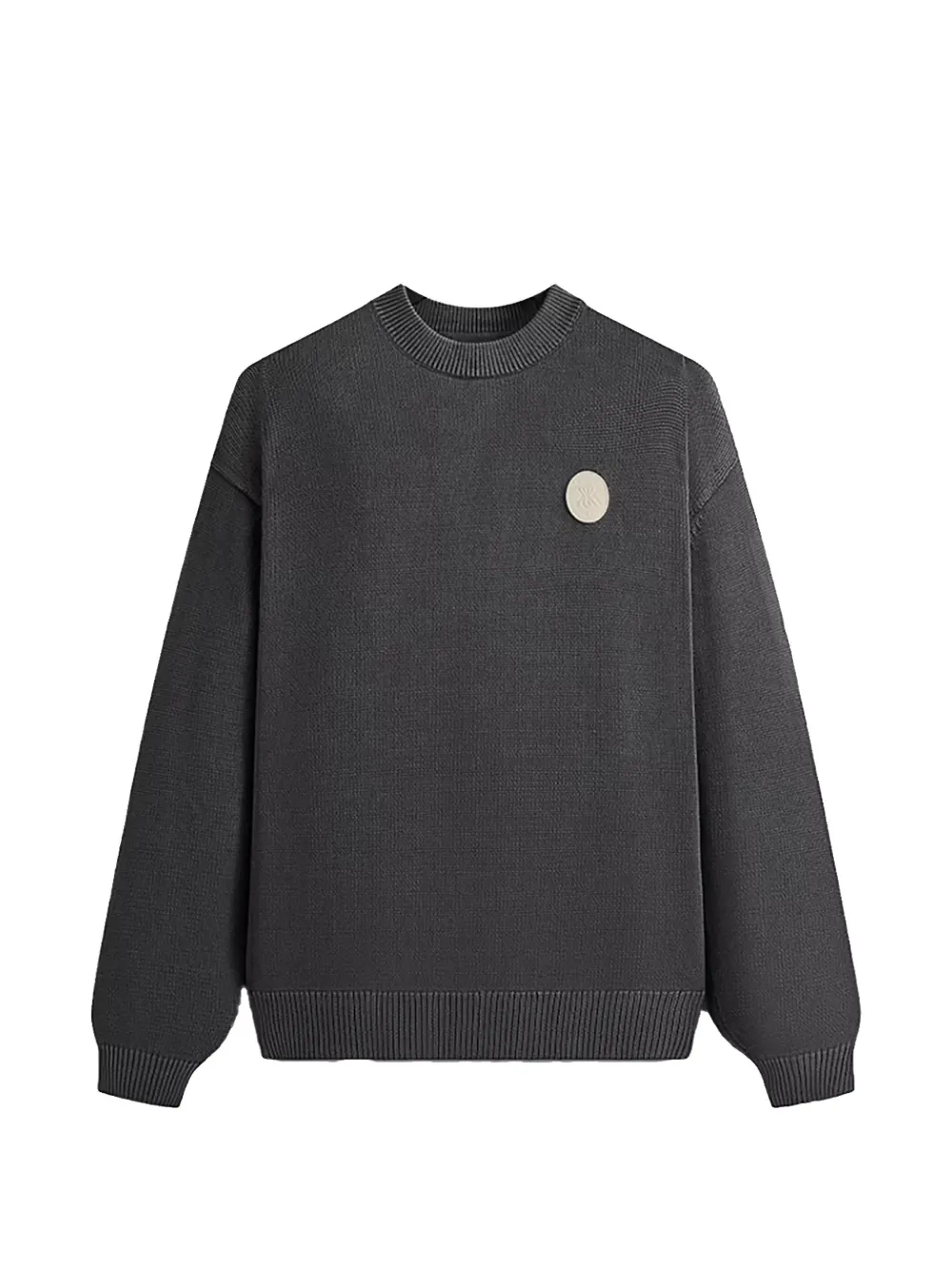 KITH Lewis garment-dyed sweater - Grigio