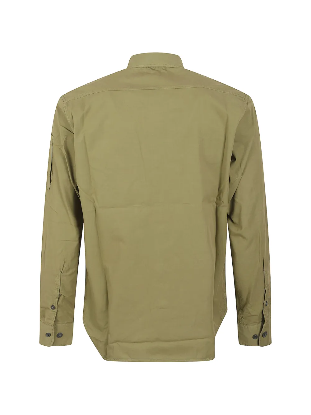 C.P. Company Overhemd met klepzak en Lens-detail Groen