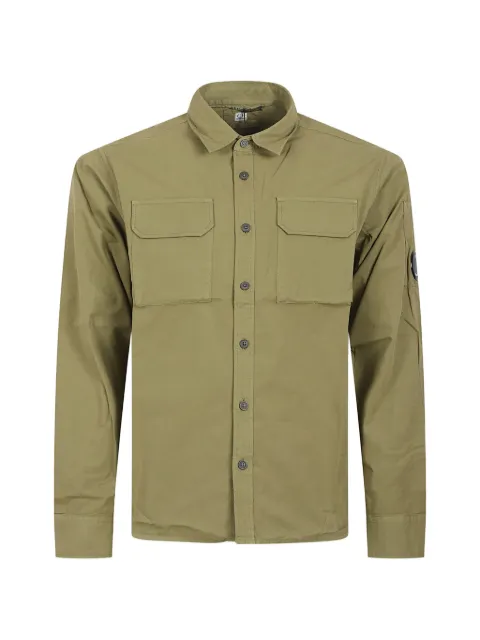 C.P. Company camisa con detalle Lens