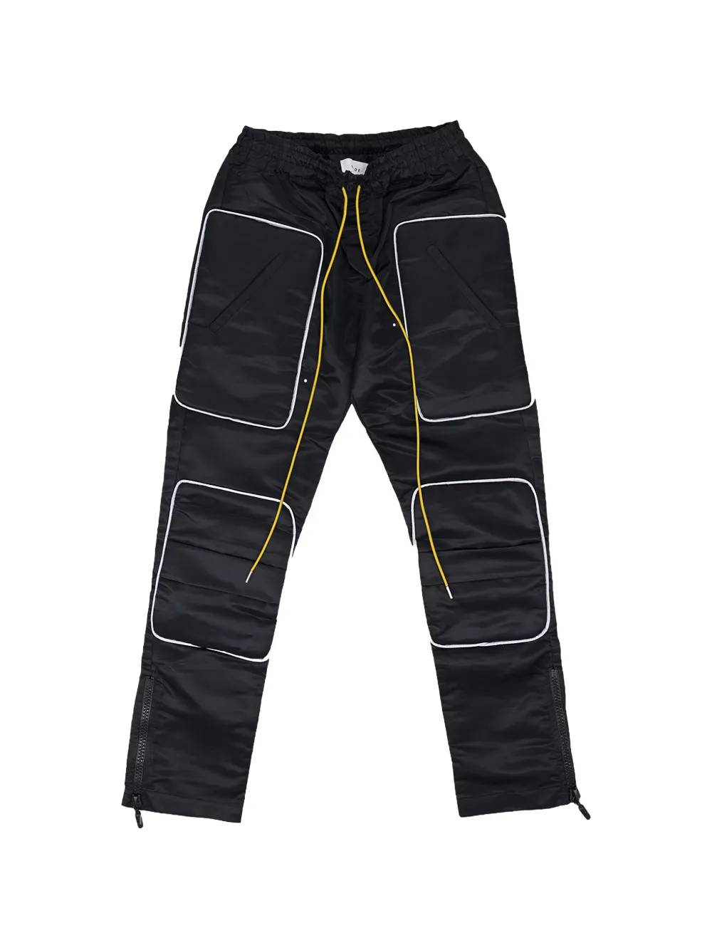 RHUDE Racer Moto trousers - Nero