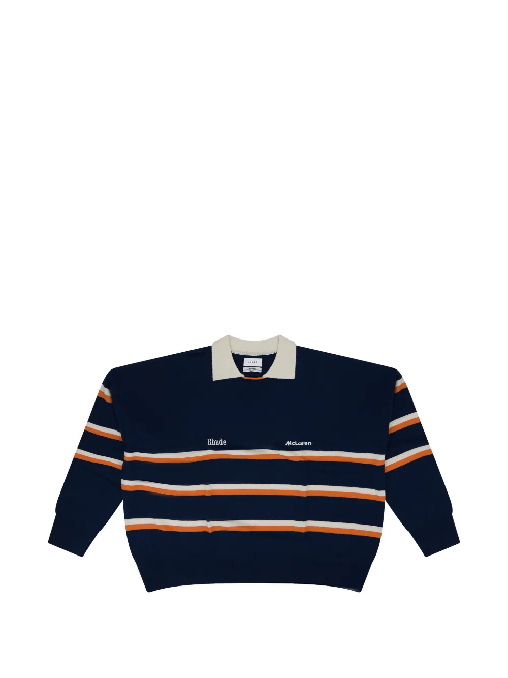 RHUDE striped top - Blu