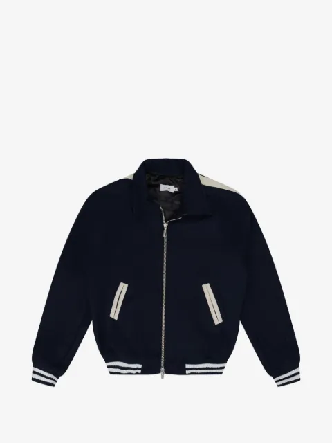 RHUDE Signature panelled bomber jacket