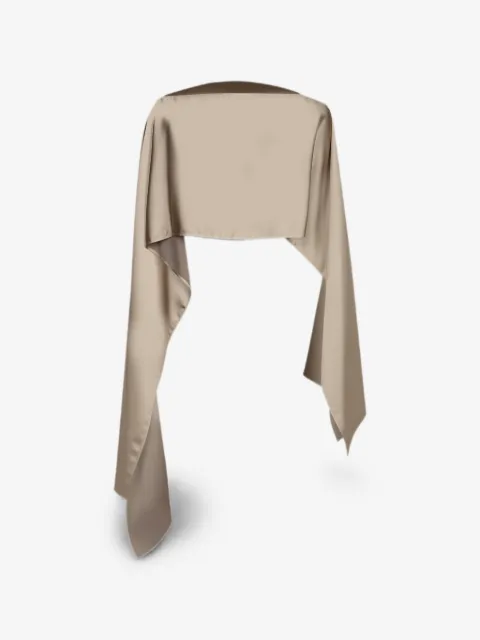 Blanca Vita Sveva metallic-effect scarf