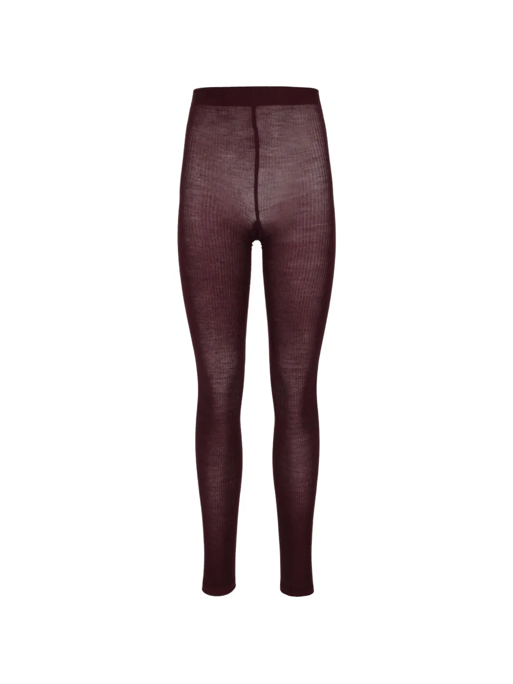 Antipast ribbed-knit tights - Rot