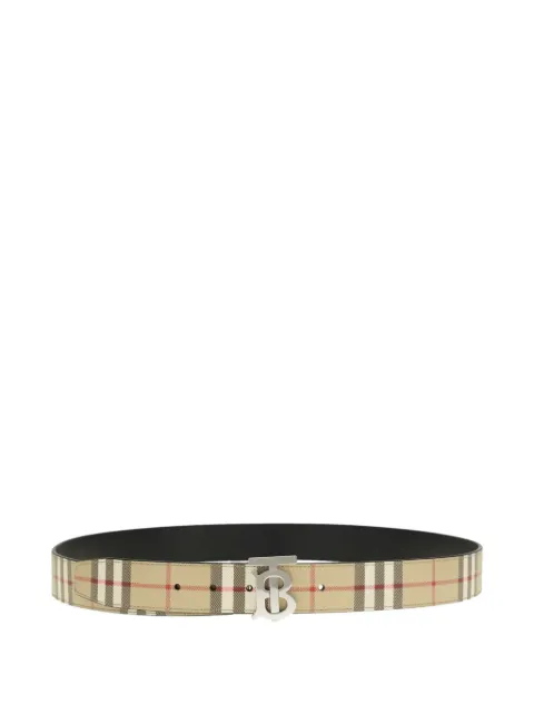 Burberry reversible TB belt