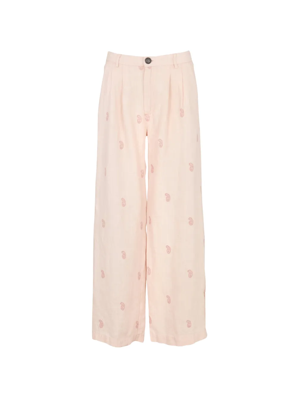 MAISON HOTEL Otto wide-leg trousers - Rosa