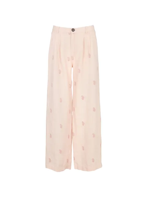 MAISON HOTEL Otto wide-leg trousers