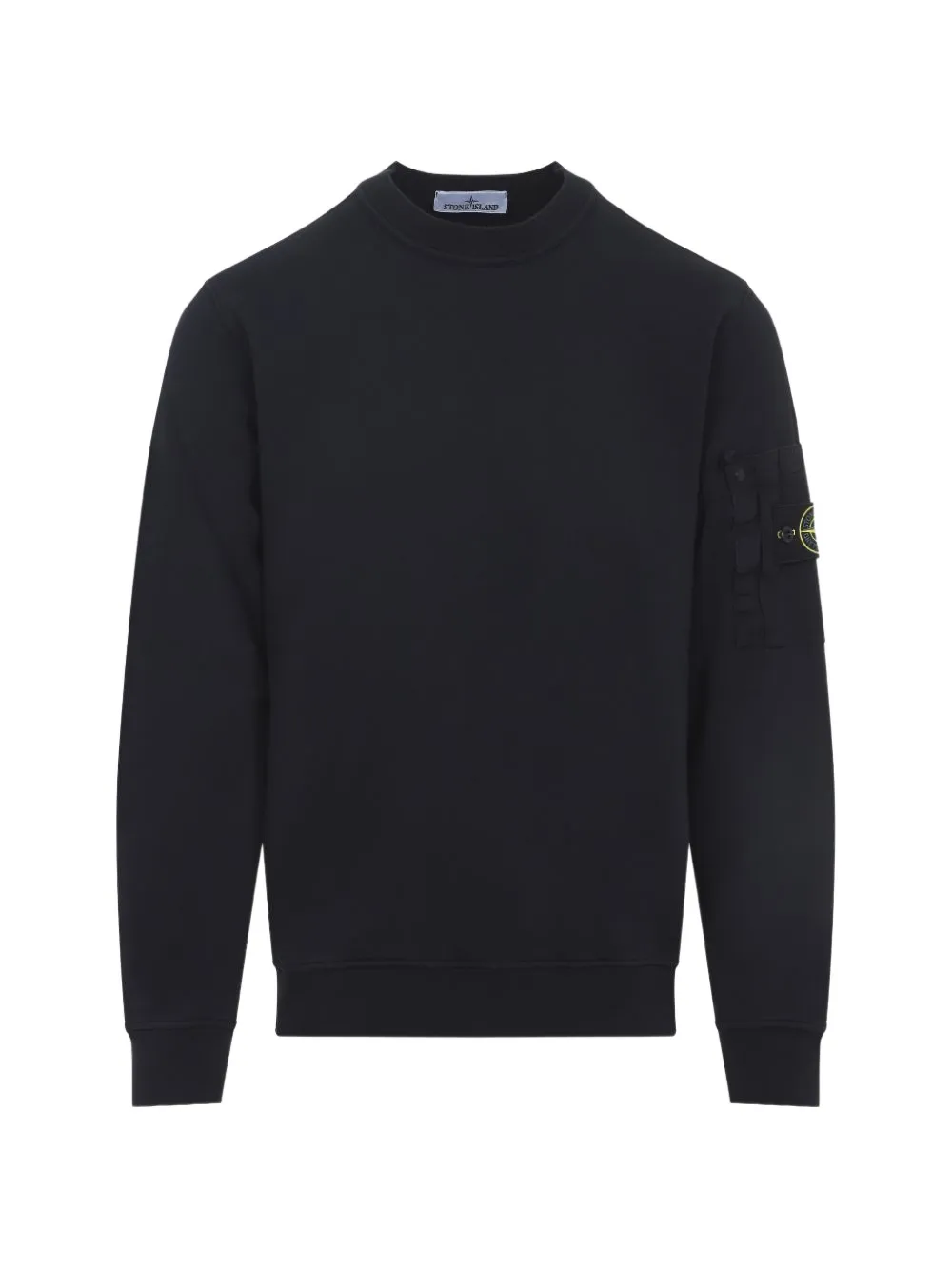 Stone Island Compass-patch pocket swetshirt - Blu
