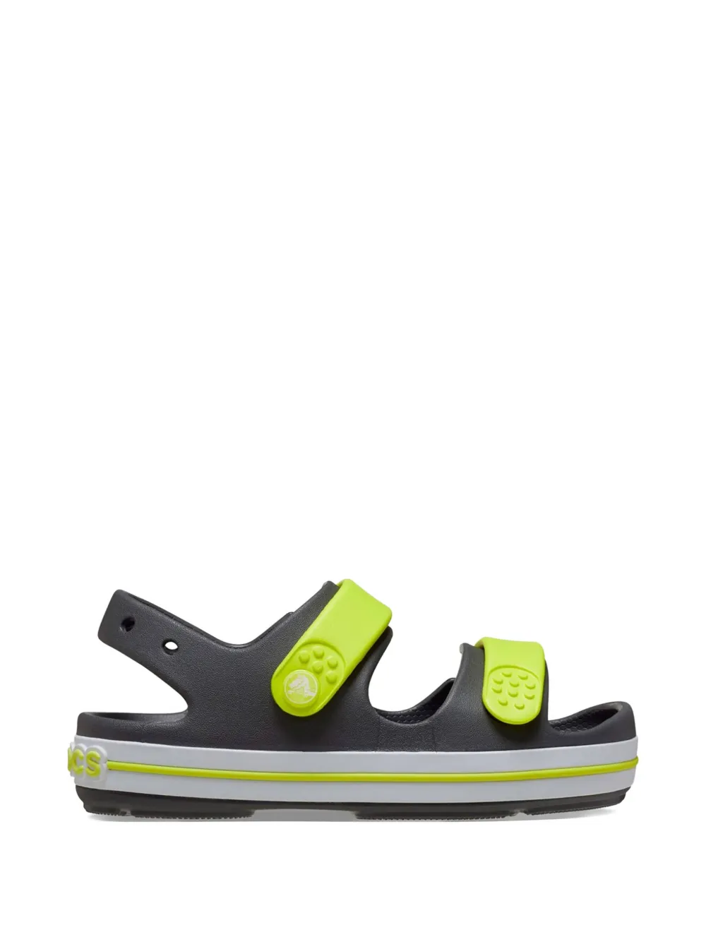 Crocs Kids Sandalen met klittenband Grijs