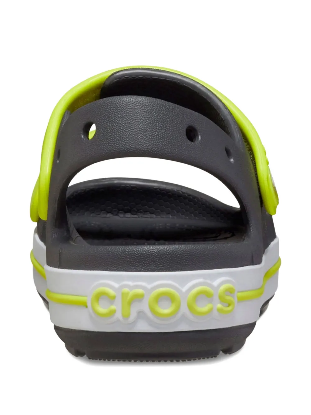 Crocs Kids Sandalen met klittenband Grijs