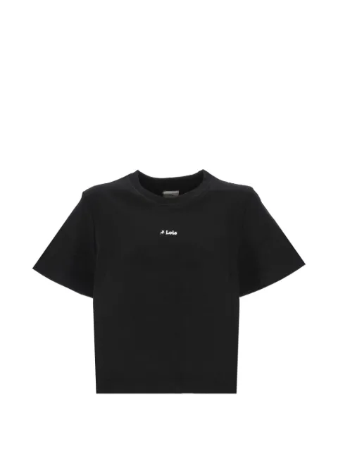 LOIS JEANS  playera corta con logo estampado