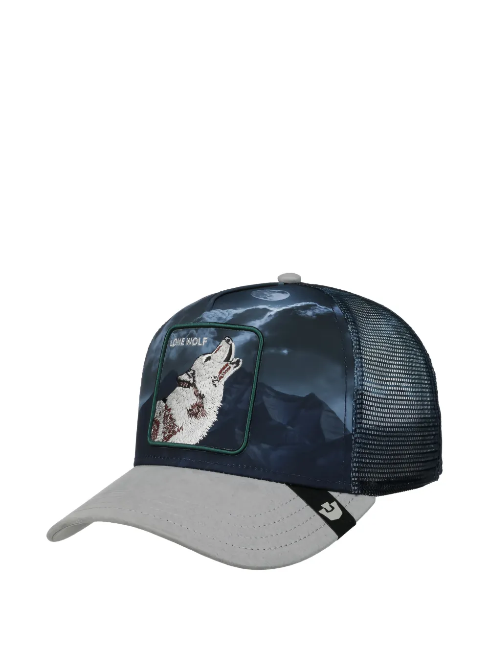 GOORIN BROS Wolf In The Element mesh-panel cap - Blau