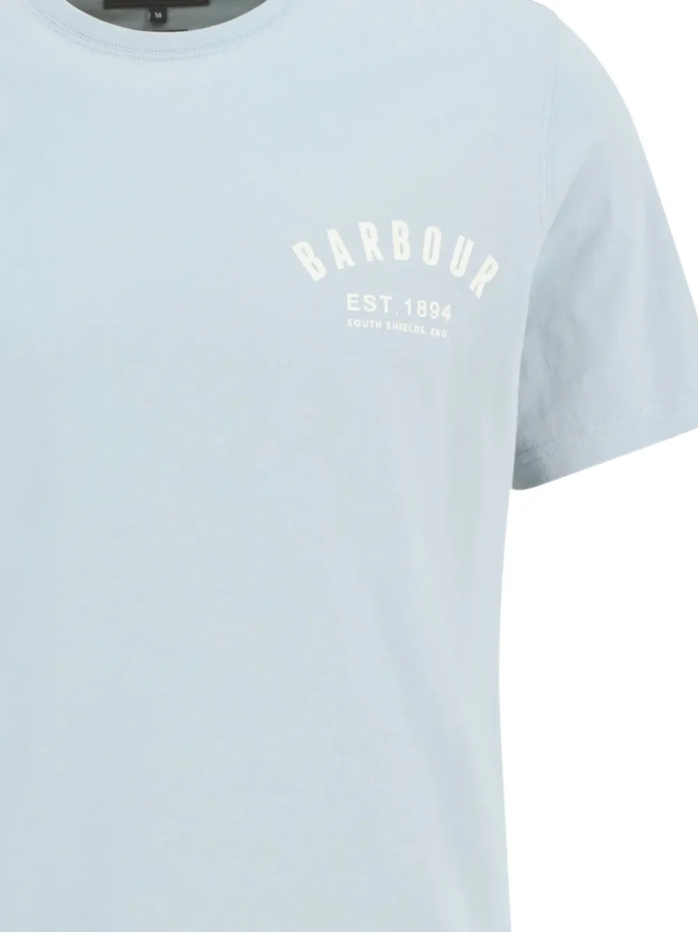  Barbour Camiseta Preppy Con Logo Estampado - Azul 