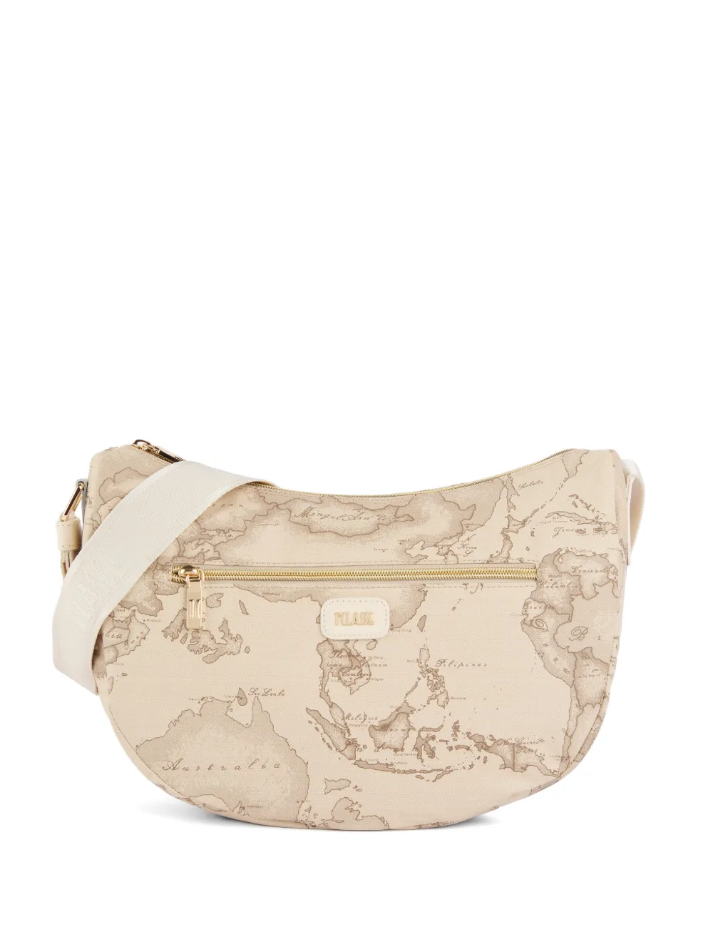 ALVIERO MARTINI 1° CLASSE Geo Classic shoulder bag - Toni neutri